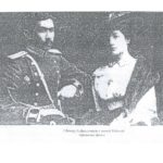 С.Асфендияров с женой Рабигой (ксерокопия) (из фондов Государственного архива Южно-Казахстанской области, г. Шымкент)
