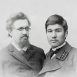 Алихан Бокейханов и Алексей Беляков (фото), (Держатель документа: Из личного архива Серикбол Хасана)
